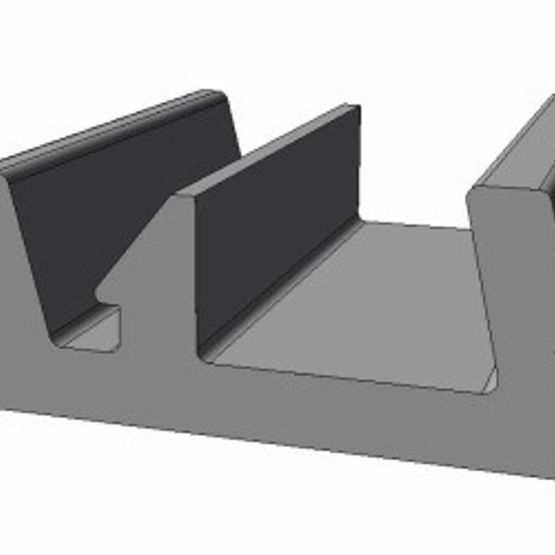 Klips til aluminium list